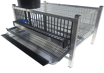 Quail Town Cages by Rite Farm Products - Optional Feed Saver Litter Tray Extension
