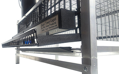 Quail Town Cages by Rite Farm Products - Optional Feed Saver Litter Tray Extension