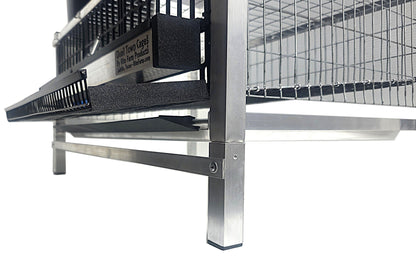 Quail Town Cages by Rite Farm Products - Optional Feed Saver Litter Tray Extension