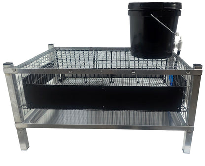 Quail Town Cages by Rite Farm Products - Optional Rear & or Sides Poop / Litter Guards