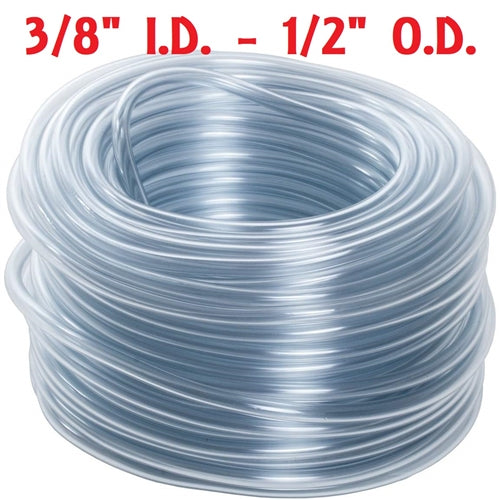 Premium 5ft of 3/8" Tubing Hose for Chicken Quail Rabbit Automatic Waterer Drinker Cups & Nipples - Bird Keeping Supplies for Quail Enthusiasts