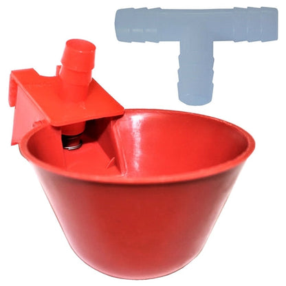 Premium Rite Farm Products Auto Waterer Drinker Cups - Bird Keeping Supplies for Quail Enthusiasts