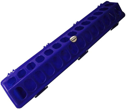 Premium Rite Farm Products 20" Chick Feeder Trough Chicken - Bird Keeping Supplies for Quail Enthusiasts