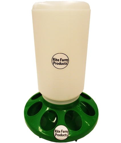 Rite Farm Products Chick Feeder & Quart Jar