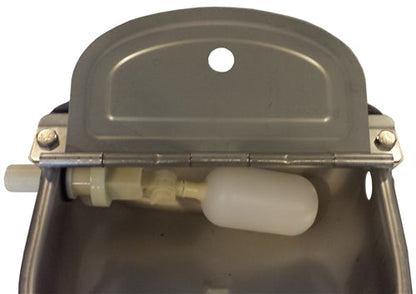 Premium Rite Farm Products S.S. Automatic Stock Waterer Drinker with Hose & Fitting - Homesteading Supplies for Quail Enthusiasts