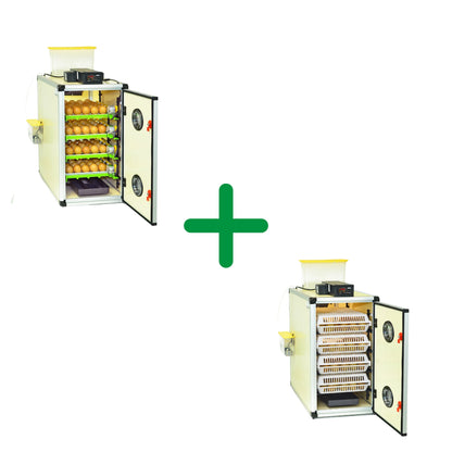 240 Eggs Incubator Kit (120 Set + 120 Hatch)