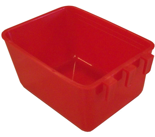 Premium 12oz Cage Cups Square Feeders or Water Drinkers, Treats - Bird Keeping Supplies for Quail Enthusiasts