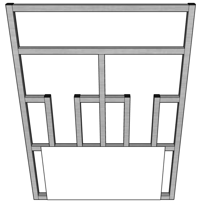 Premium Aluminum 30-Inch-Long by 40-Inch-Tall Sheep & Goat Tombstone Style Feeding Panel Hay - Homesteading Supplies for Quail Enthusiasts