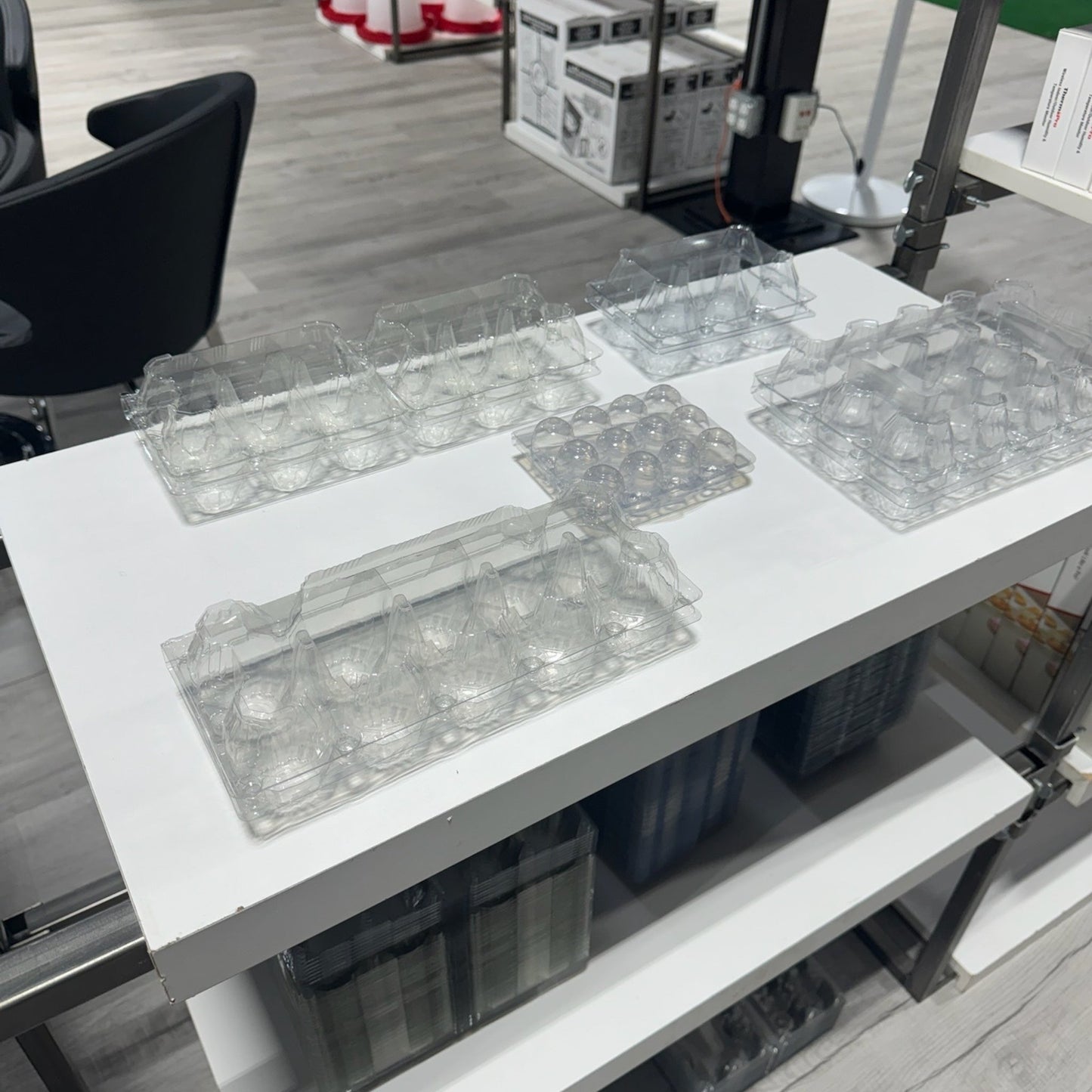 10-Egg Carton - Clear Plastic