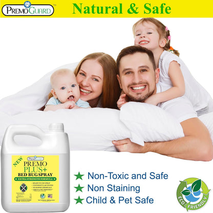 Bed Bug Plus Spray | Natural & Non-Toxic | Premo Guard