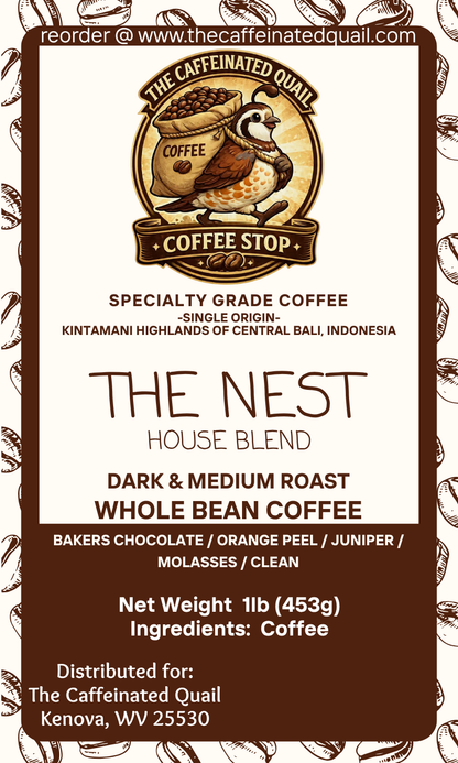 The Nest Single Origin House Coffee