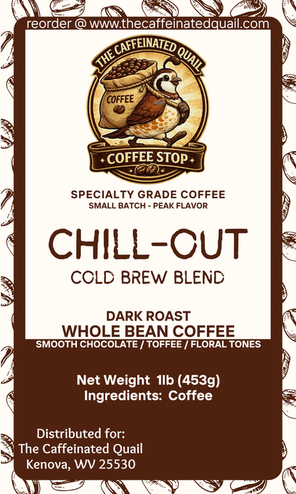 Chill Out Dark Roast Cold Brew Blend Coffee