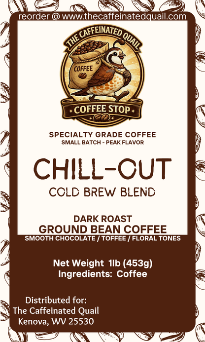 Chill Out Dark Roast Cold Brew Blend Coffee