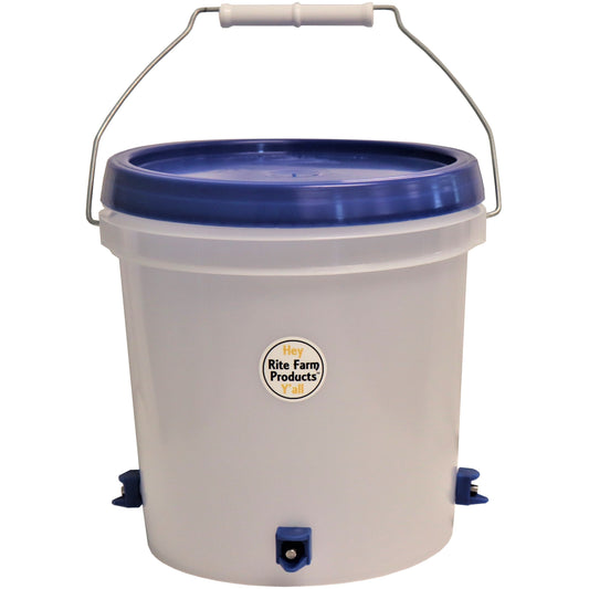 3 Life Stages set of chicken waterers with 4 poultry nipple drinker stations
