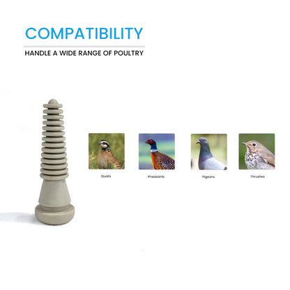Natural Rubber Gamebird Plucking Finger ProB