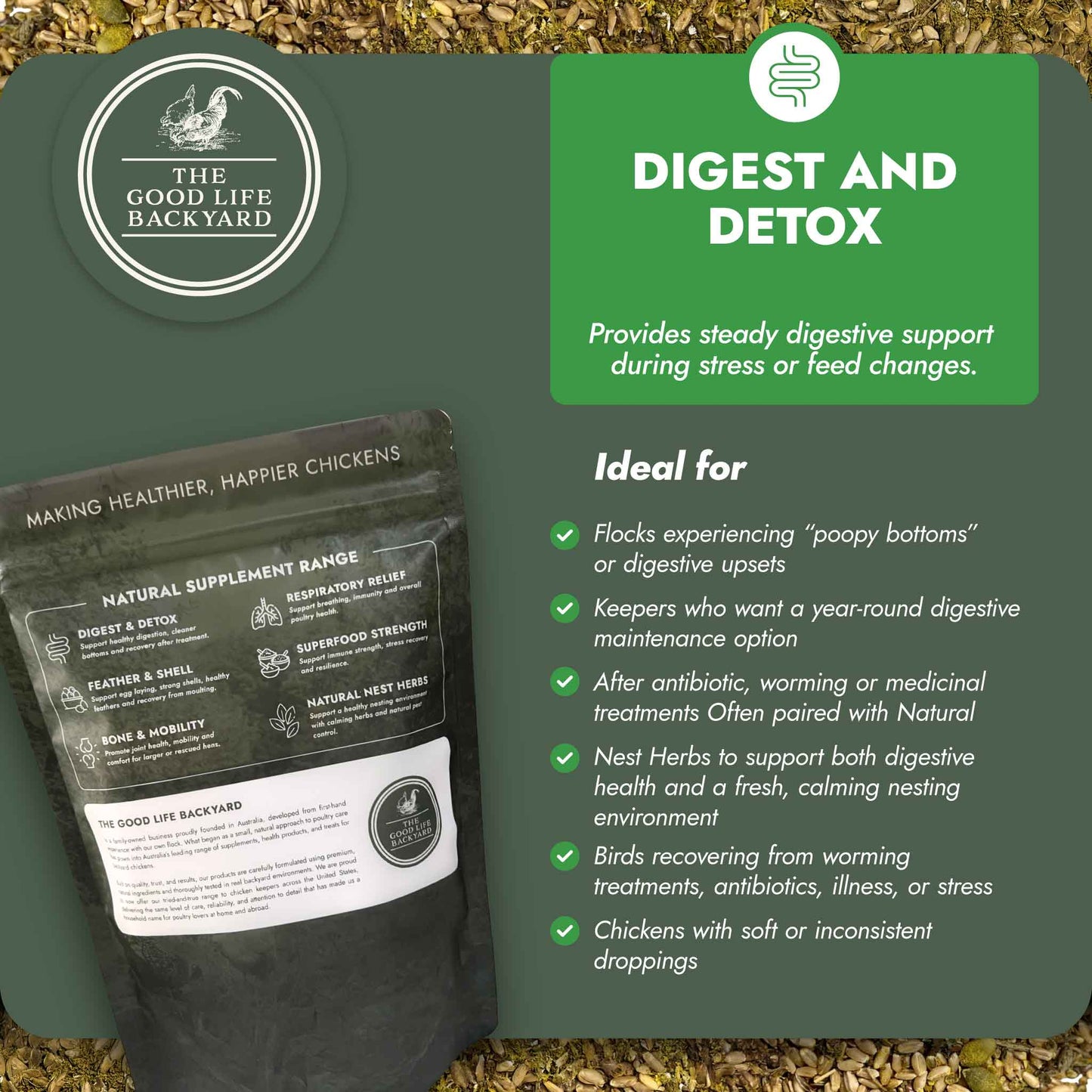 Digest & Detox – Gut Health Blend