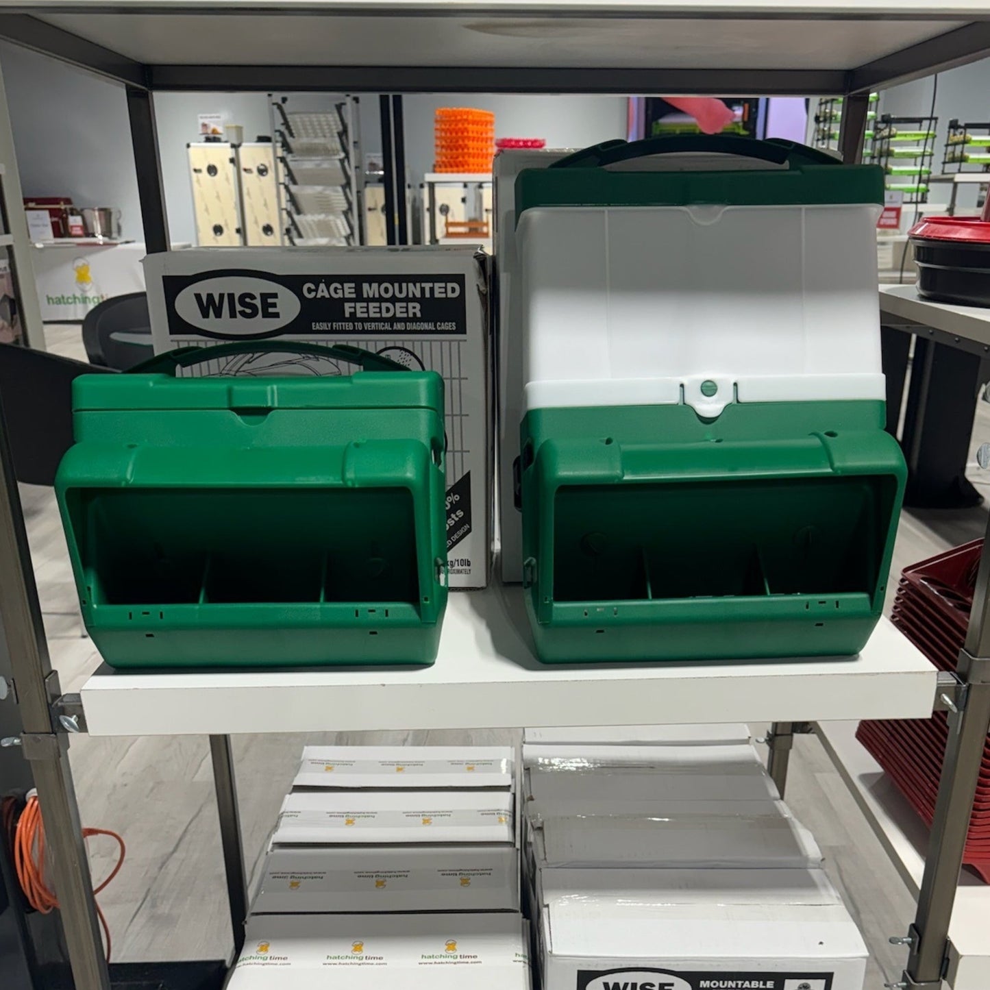 Wise Mountable Feeder - 22 Lbs. Poultry & Game Feeder