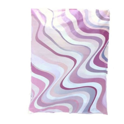 Premium Purple Pink Abstract Poly Mailers Size 14x17 Colorful Shipping Bags - Packaging Materials for Quail Enthusiasts