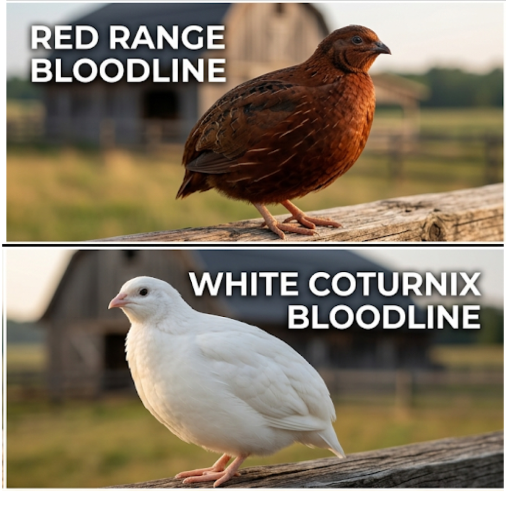 Premium Fertile Stars & Stripes Special Edition (24-Count) Red, White and Blue (True Celadon Layers) for Hatching - Fresh Coturnix Quail Eggs