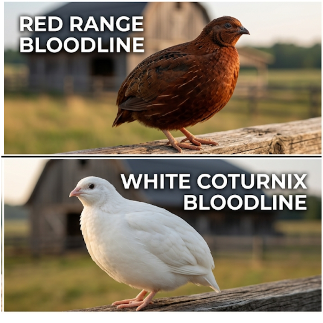 Premium Fertile Stars & Stripes Special Edition (24-Count) Red, White and Blue (True Celadon Layers) for Hatching - Fresh Coturnix Quail Eggs