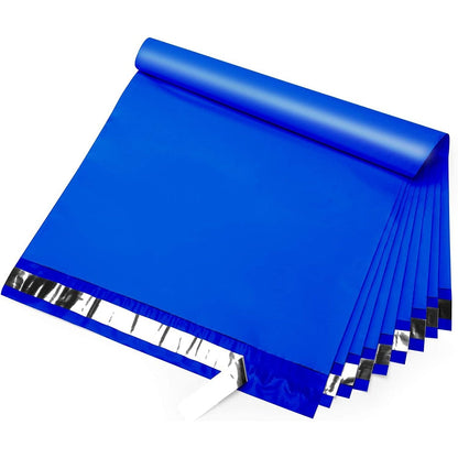 Premium Blue Poly Mailers Size 10x13 Shipping Bags - Packaging Materials for Quail Enthusiasts