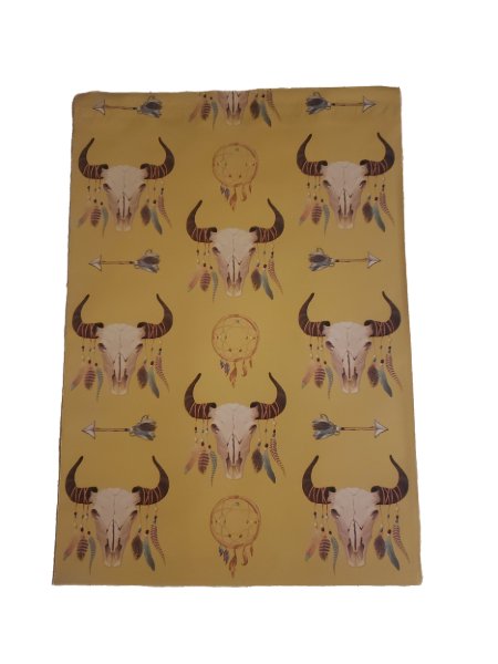 Premium Boho Bull Western Poly Mailers Size 10x13 Colorful Shipping Bags - Packaging Materials for Quail Enthusiasts