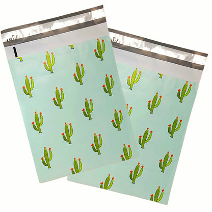 Premium Cactus Mint Poly Mailers Size 6x9 Shipping Bags - Packaging Materials for Quail Enthusiasts
