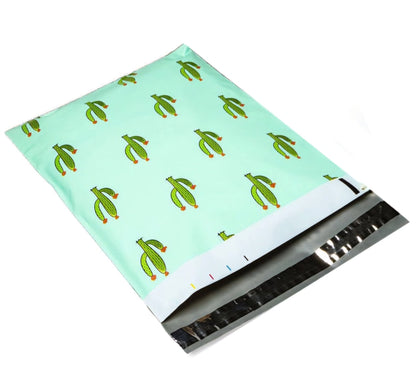 Premium Cactus Mint Poly Mailers Size 6x9 Shipping Bags - Packaging Materials for Quail Enthusiasts