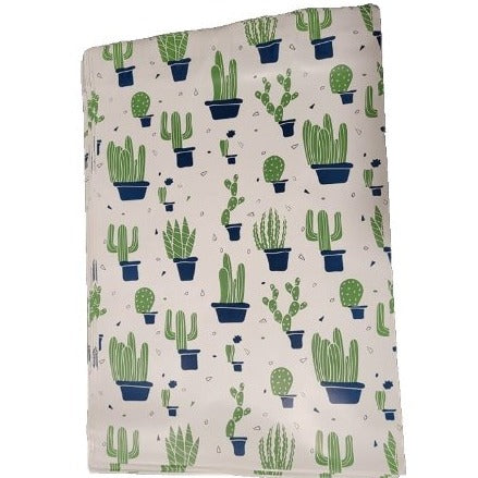 Premium Cactus Plants Poly Mailers Size 10x13 Colorful Shipping Bags White - Packaging Materials for Quail Enthusiasts
