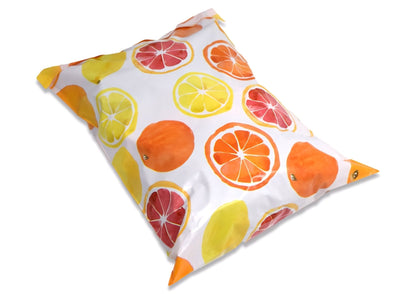 Premium Citrus Orange Poly Mailers Size 10x13 Colorful Shipping Bags - Packaging Materials for Quail Enthusiasts