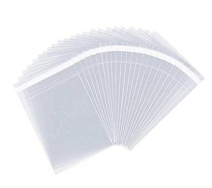 Premium Clear Self Seal Cello Bags Size 10x13 Cellophane Packaging Supplies 100 Pack - Packaging Materials for Quail Enthusiasts