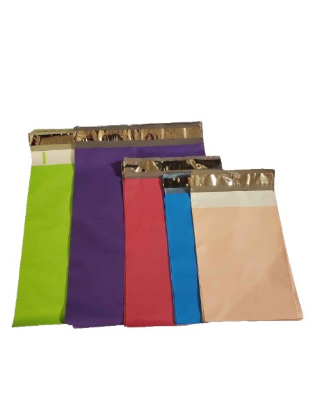 Premium Colorful Rainbow Bundle! Poly Mailers 25 Piece Variety of 3 different Sizes 6x9, 7.5x10.5, 10x13 Shipping Bags - Packaging Materials for Quail Enthusiasts