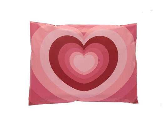 Premium Heart Poly Mailers Size 10x13 Colorful Shipping Bags - Packaging Materials for Quail Enthusiasts