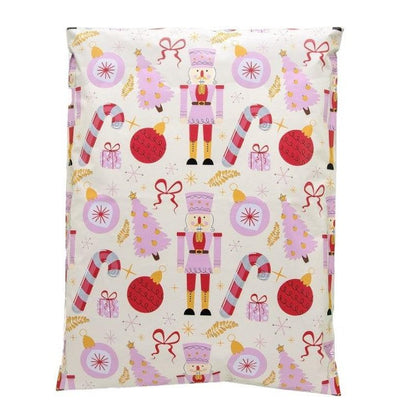 Nutcracker Poly Mailers Size 10x13 Christmas Shipping Bags