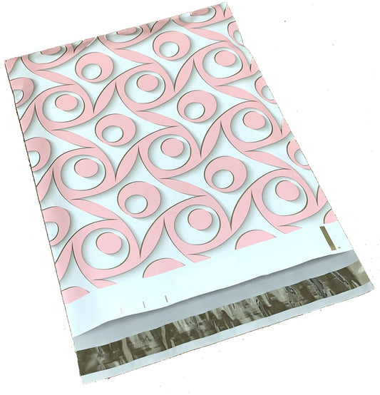 Premium Pink Boutique Poly Mailers Size 14x17 Colorful Shipping Bags - Packaging Materials for Quail Enthusiasts