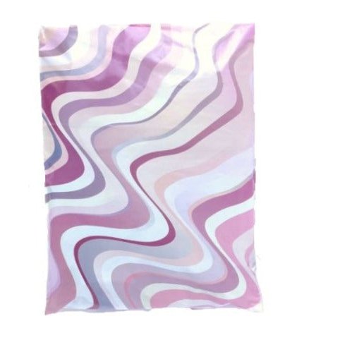 Premium Purple Pink Abstract Poly Mailers Size 14x17 Colorful Shipping Bags - Packaging Materials for Quail Enthusiasts