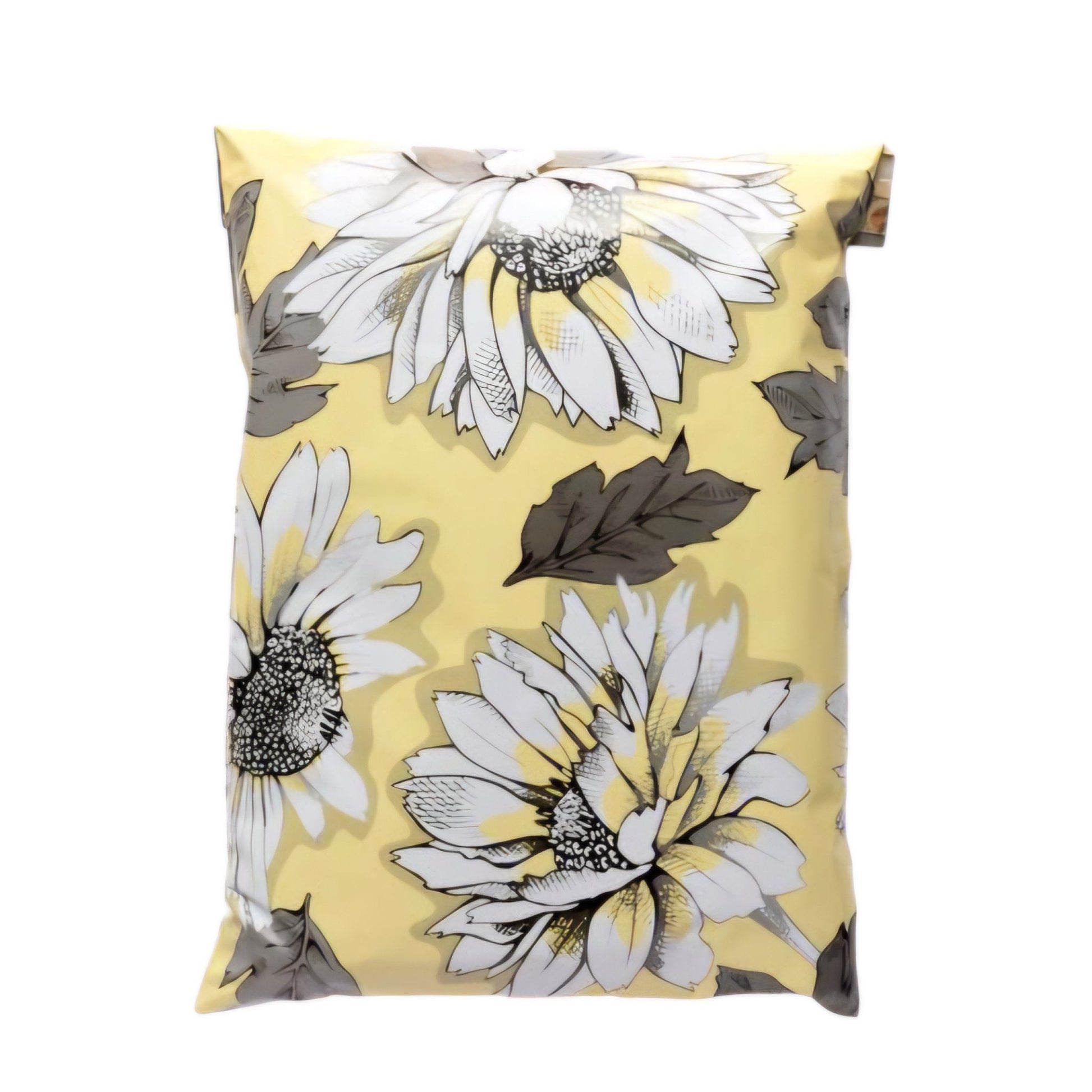 Premium Sunflower Poly Mailers Size 10x13 Shipping Bags - Packaging Materials for Quail Enthusiasts