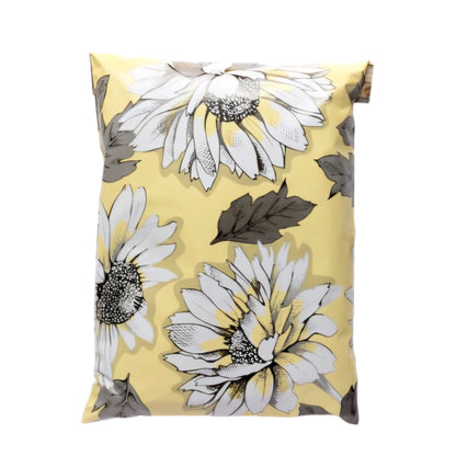 Premium Sunflower Poly Mailers Size 10x13 Shipping Bags - Packaging Materials for Quail Enthusiasts