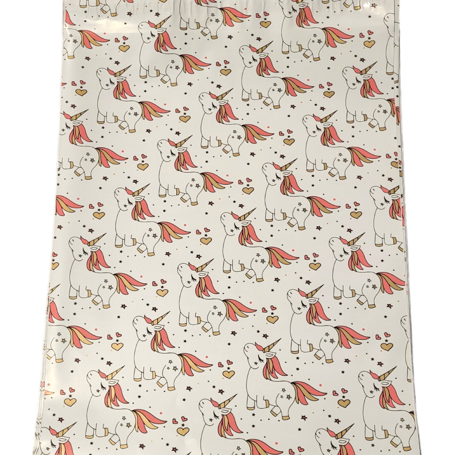 Premium Unicorn Poly Mailers Size 10x13 Shipping Bags - Packaging Materials for Quail Enthusiasts
