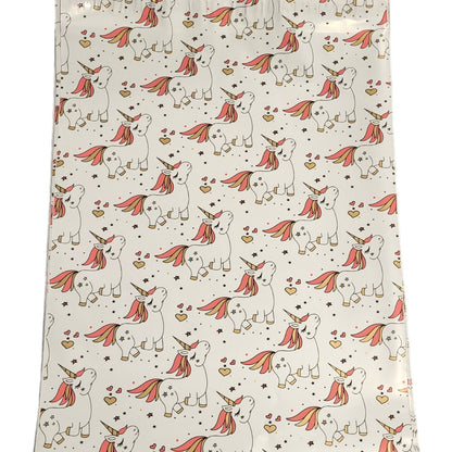 Premium Unicorn Poly Mailers Size 10x13 Shipping Bags - Packaging Materials for Quail Enthusiasts