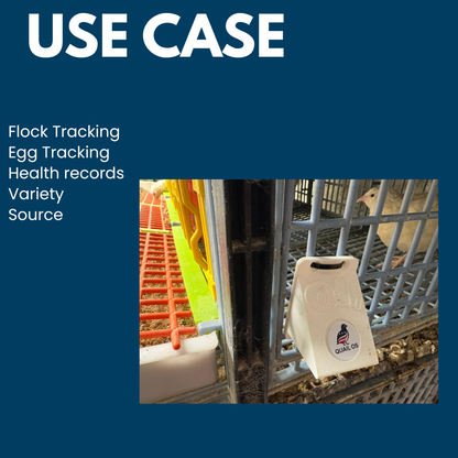 NFC Mounts for QuailOS Tap and Track (Wall / Cage) 4 Count - Subscription needed to operate